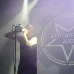 The artist Lucifer's Aid from Sweden performs at Uma Obscura 2016.